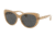 Ralph RA5243 Progressive Prescription Sunglasses, 55mm, Beige, RA5243-571287-55-PRO