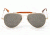 Randolph Sportsman 23K Gold Frame, Gray Polarized Glass Lens, 23K Gold Frame, 57MM SP71434