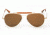 Randolph Sportsman 23K Gold Frame, Tan Glass Lens, 23K Gold Frame, 61MM SP11412