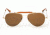 Randolph Sportsman 23K Gold Frame, Tan Glass Lens, 23K Gold Frame, 57MM SP71412