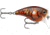 Rapala BX Big Brat Crankbait, Hard Flash, Square Bill 2.75in, 3/4 oz, 6ft, 3 Hooks, Blaze, BXBB06BLZ