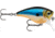 Rapala BX Big Brat Crankbait, Hard Flash, Square Bill 2.75in, 3/4 oz, 6ft, 3 Hooks, Blue Ghost, BXBB06BGH