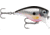 Rapala BX Big Brat Crankbait, Hard Flash, Square Bill 2.75in, 3/4 oz, 6ft, 3 Hooks, Silver, BXBB06S