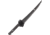 Rapala Electric Fillet Replace Blade, 6 black Teflon coated serrated stainless blade, CEFB6