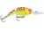 Rapala Jointed Shad Rap Crankbait, Floating, Hot Tiger, 2 3/4in, 7/16oz, JSR07HT