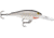 Rapala Shad Rap Crankbait, 3 1/8in, 3/8 oz, Floating, Silver, SR08S