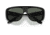 Ray-Ban Blair RB2196 Sunglasses, Polarized Green Lenses, Black, 61, RB2196-901-58-61