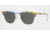 Ray-Ban Clubmaster Bifocal Sunglasses RB3016 with Lined Bi-Focal Rx Prescription Lenses RB3016-1013-5121 - Lens Diameter: 51 mm, Frame Color: Top Str. Bl Az Red Ye On White