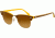 Ray-Ban Clubmaster Bifocal Sunglasses RB3016 with Lined Bi-Focal Rx Prescription Lenses RB3016-110485-4921 - Lens Diameter 49 mm, Frame Color Top Brown on Yellow
