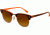 Ray-Ban Clubmaster Bifocal Sunglasses RB3016 with Lined Bi-Focal Rx Prescription Lenses RB3016-112685-4921 - Lens Diameter 49 mm, Frame Color Top Dark Havana on Orange