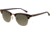 Ray-Ban Clubmaster Bifocal Sunglasses RB3016 with Lined Bi-Focal Rx Prescription Lenses RB3016-112871-4921 - Lens Diameter 49 mm, Frame Color Top Shiny Havana on Violet
