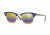 Ray-Ban Clubmaster Bifocal Sunglasses RB3016 with Lined Bi-Focal Rx Prescription Lenses RB3016-1223C4-49 - Lens Diameter 49 mm, Frame Color Metallic Light Bronze