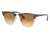 Ray-Ban Clubmaster Bifocal Sunglasses, 49mm, Spotted Brown/Blue, RB3016-125651-49-BI