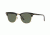 Ray-Ban Clubmaster Bifocal Sunglasses RB3016 with Lined Bi-Focal Rx Prescription Lenses RB3016-W0365E-49 - Lens Diameter 49 mm, Frame Color Ebony/Arista