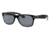 Ray-Ban New Wayfarer Prescription Sunglasses, 55mm, Black/Transparent, RB2132-6398U0-55-SV
