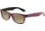 Ray-Ban New Wayfarer Prescription Sunglasses RB2132 RB2132-873-32-5218 - Lens Diameter 52 mm, Frame Color Cyclamen Black