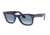 Ray-Ban Original Wayfarer Prescription Sunglasses, 50mm, Clear Gradient Blue, RB2140-12783F-50-SV