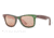 Ray-Ban Original Wayfarer Prescription Sunglasses RB2140 RB2140-6109Z2-50 - Lens Diameter 50 mm, Frame Color Metallic Green