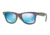 Ray-Ban Original Wayfarer Prescription Sunglasses RB2140 RB2140-611217-50 - Lens Diameter 50 mm, Frame Color Metallic Violet