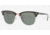 Ray-Ban RB3016 Bifocal Sunglasses - Black On Text. Red Gl W Crystal Green Frame / 49 mm Prescription Lenses, 1016-4921