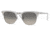 Ray-Ban RB3016 Bifocal Sunglasses - Top White On Black Crystal Gray Gr Frame / 49 mm Prescription Lenses, 988-32-4921