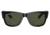 Ray-Ban RB0840S Mega Wayfarer Sunglasses, Black Frame, Green Lens, 51, RB0840S-901-31-51