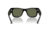Ray-Ban RB0840S Mega Wayfarer Sunglasses, Black Frame, Green Polarized Lens, 51, RB0840S-901-58-51