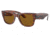 Ray-Ban RB0840S Mega Wayfarer Sunglasses, Striped Havana Frame, Brown Lens, 51, RB0840S-954-33-51