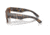Ray-Ban RB0840S Mega Wayfarer Sunglasses, Transparent Brown Frame, Light Brown Mirror Gold Lens, 51, RB0840S-663693-51