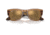 Ray-Ban RB0840S Mega Wayfarer Sunglasses, Transparent Brown Frame, Light Brown Mirror Gold Lens, 51, RB0840S-663693-51
