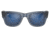 Ray-Ban RB0840S Mega Wayfarer Sunglasses, Transparent Dark Blue Frame, Grey Mirror Blue Lens, 51, RB0840S-6638O4-51