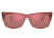 Ray-Ban RB0840S Mega Wayfarer Sunglasses, Transparent Pink Frame, Brown Mirror Dark Red Lens, 51, RB0840S-66372K-51