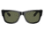 Ray-Ban RB0840SF Mega Wayfarer Sunglasses, Black Frame, Green Polarized Lens, Asian Fit, 52, RB0840SF-901-58-52