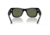 Ray-Ban RB0840SF Mega Wayfarer Sunglasses, Black Frame, Green Polarized Lens, Asian Fit, 52, RB0840SF-901-58-52