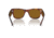 Ray-Ban RB0840SF Mega Wayfarer Sunglasses, Striped Havana Frame, Brown Lens, Asian Fit, 52, RB0840SF-954-33-52