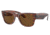 Ray-Ban RB0840SF Mega Wayfarer Sunglasses, Striped Havana Frame, Brown Polarized Lens, Asian Fit, 52, RB0840SF-954-57-52
