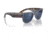 Ray-Ban RB0840SF Mega Wayfarer Sunglasses, Transparent Dark Blue Frame, Grey Mirror Blue Lens, Asian Fit, 52, RB0840SF-6638O4-52