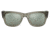 Ray-Ban RB0840SF Mega Wayfarer Sunglasses, Transparent Green Frame, Grey Mirror Lens, Asian Fit, 52, RB0840SF-66355C-52