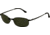Ray-Ban RB3162 SV Prescription Sunglasses - Matte Black Frame w/ Crystal Green 52 mm Diameter Lenses, 006-5219