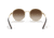 Ray-Ban RB3681 Sunglasses, Gradient Brown Lenses, Arista, 50, RB3681-001-13-50