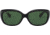 Ray-Ban RB4101 Jackie Ohh Sunglasses - Women's, Black Frame, Crystal Green Polarized Lenses, 601-58-5817