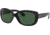 Ray-Ban RB4101 Jackie Ohh Sunglasses - Women's, Black Frame, Crystal Green Polarized Lenses, 601-58-5817
