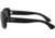 Ray-Ban RB4101 Jackie Ohh Sunglasses - Women's, Shiny Black Frame, Grey Gradient Dark Grey Polar Lenses, 601/T3-58