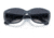Ray-Ban RB4101 Jackie Ohh Sunglasses - Womens, Transparent Dark Brown Frame, Blue Gradient Lens, Polarized, 58, RB4101-659278-58
