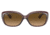 Ray-Ban RB4101 Jackie Ohh Sunglasses - Womens, Transparent Dark Brown Frame, Brown Gradient Lens, Polarized, 58, RB4101-6593M2-58