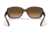 Ray-Ban RB4101 Jackie Ohh Sunglasses - Womens, Transparent Dark Brown Frame, Brown Gradient Lens, Polarized, 58, RB4101-6593M2-58