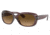Ray-Ban RB4101 Jackie Ohh Sunglasses - Women's, Transparent Dark Brown Frame, Brown Gradient Lens, Polarized, 58, RB4101-6593M2-58