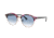 Ray-Ban RB4246 Single Vision Prescription Sunglasses, 51mm, Spotted Grey/Violet, RB4246-12573F-51-SV