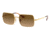 Ray-Ban RECTANGLE RB1969 Sunglasses 9147M2-54 - , Brown Gradient Polar Lenses