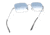 Ray-Ban RECTANGLE RB1969 Sunglasses 91493F-54 - , Clear Gradient Blue Lenses